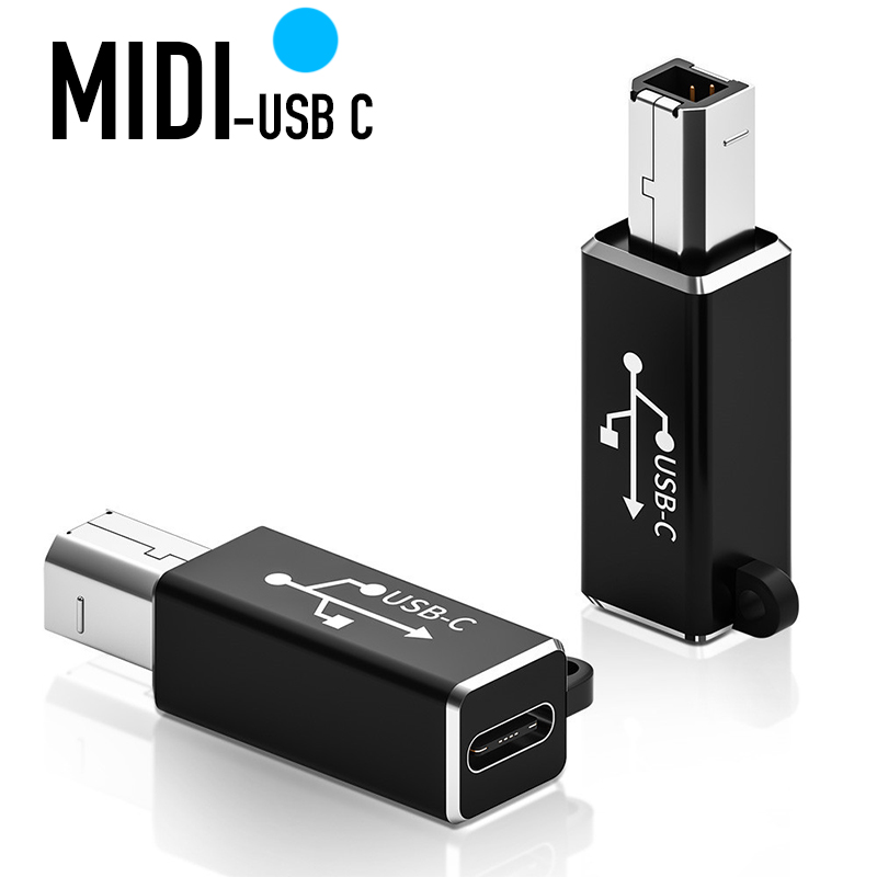 Midi Controller Pad - Adapter USB-C żeński na USB-B męski