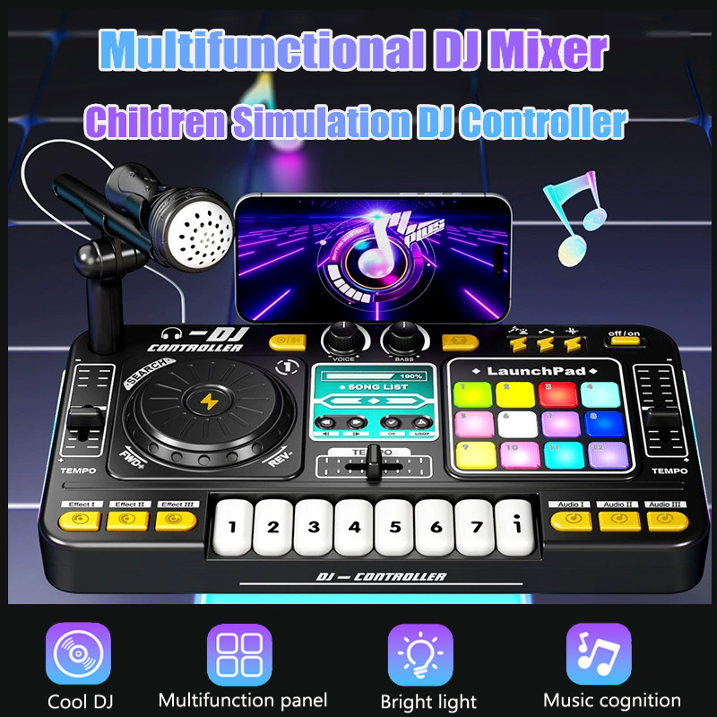 Audio Music Dj - Wielofunkcyjny Mikser DJ Kontroler DJ dla