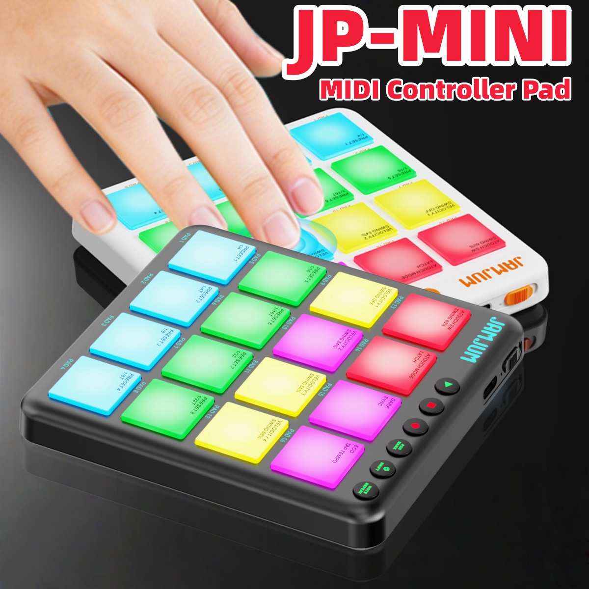 Midi Controller Pad - JAMJUM JP-MINI Bezprzewodowy Kontroler MIDI /