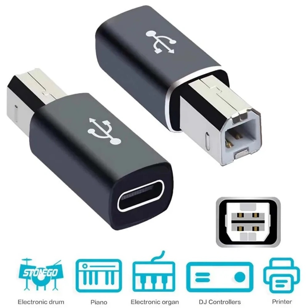 Midi Controller Pad - Adapter USB B męski na USB