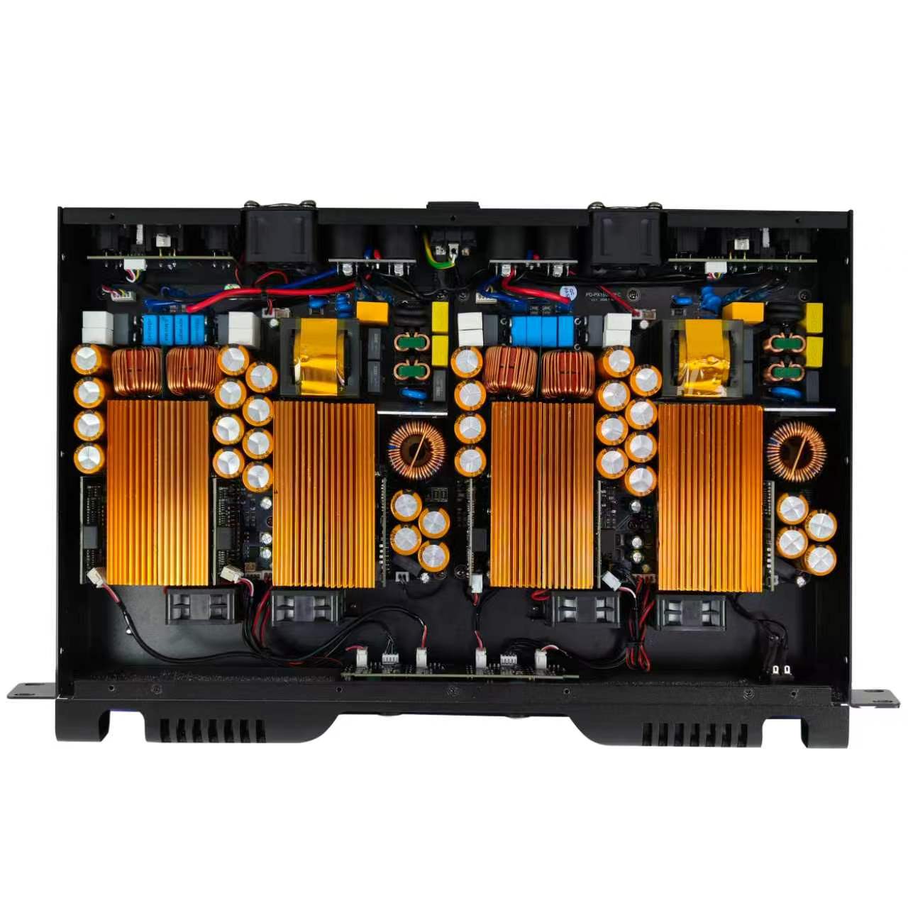 Audio Music Dj - Wzmacniacz cyfrowy 4*2000W 1U, 2/4-kanałowy wzmacniacz