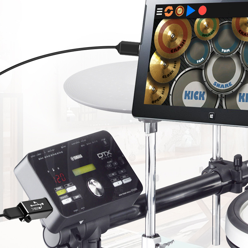 Adapter USB-C żeński na USB-B  – Midi Controller Pad recenzja i cena
