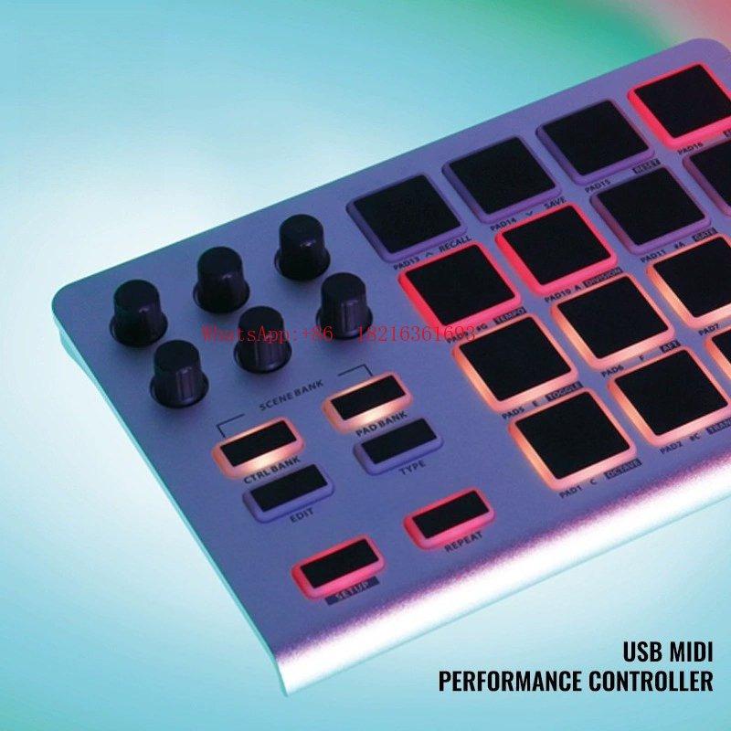 20.26NOWY Przenośny, Cienki, A – Midi Controller Pad recenzja i cena