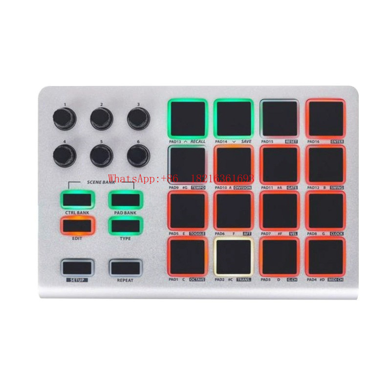 20.26NOWY Przenośny, Cienki, A – Midi Controller Pad recenzja i cena