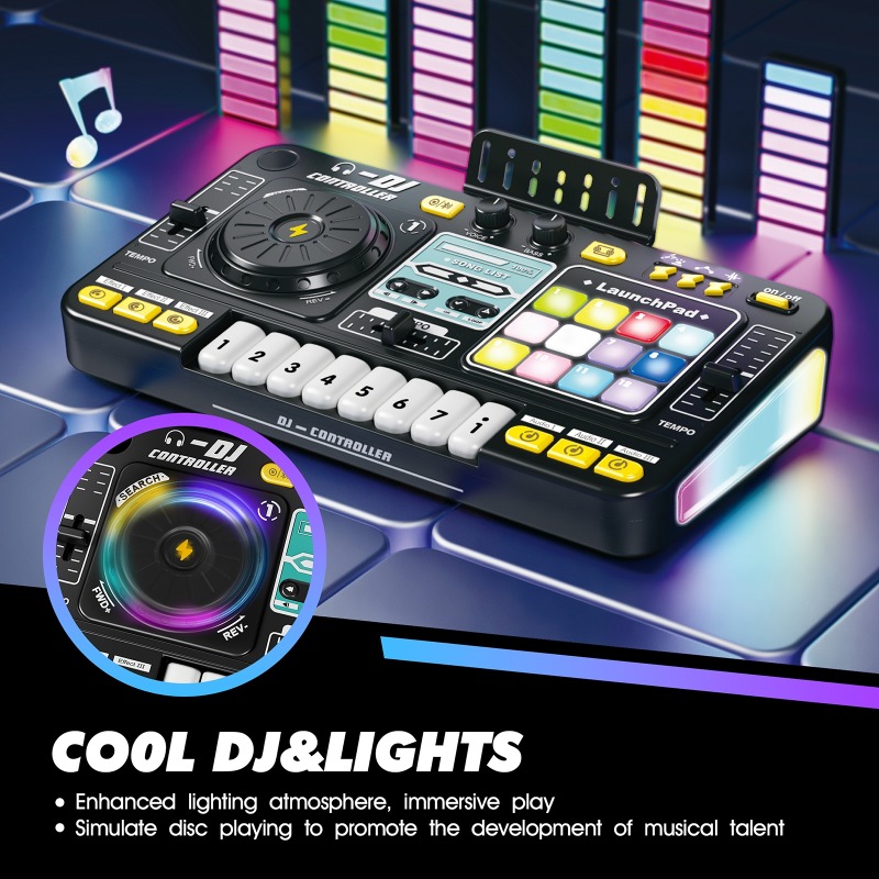 Wielofunkcyjny Mikser DJ Kontr – Audio Music Dj recenzja i cena