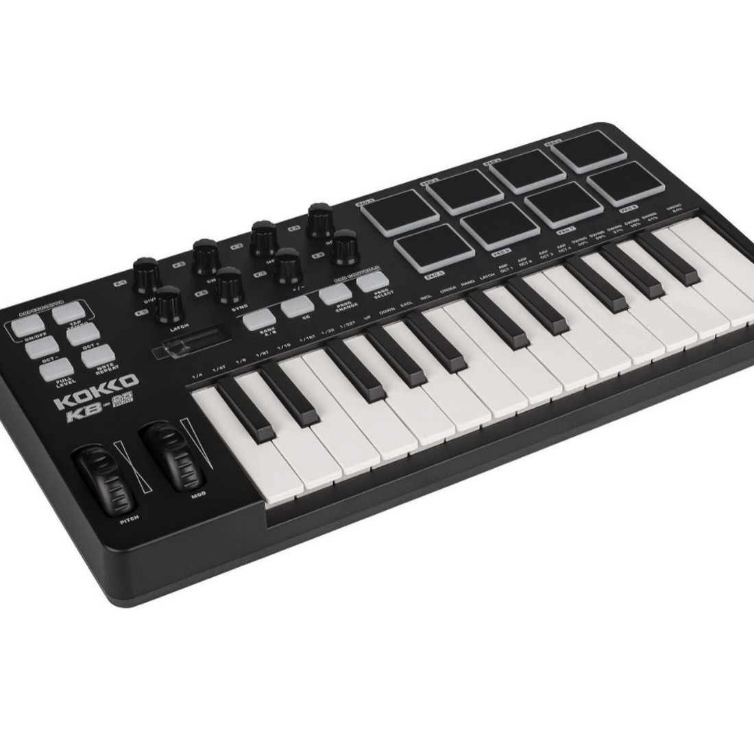 25-klawiszowy kontroler MIDI,  – Midi Controller Pad recenzja i cena