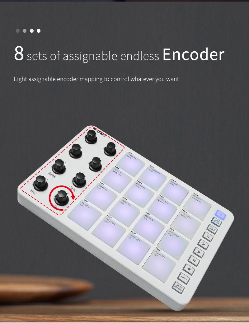 M-Vave SMC-PAD LaunchPad Desig – Midi Controller Pad recenzja i cena