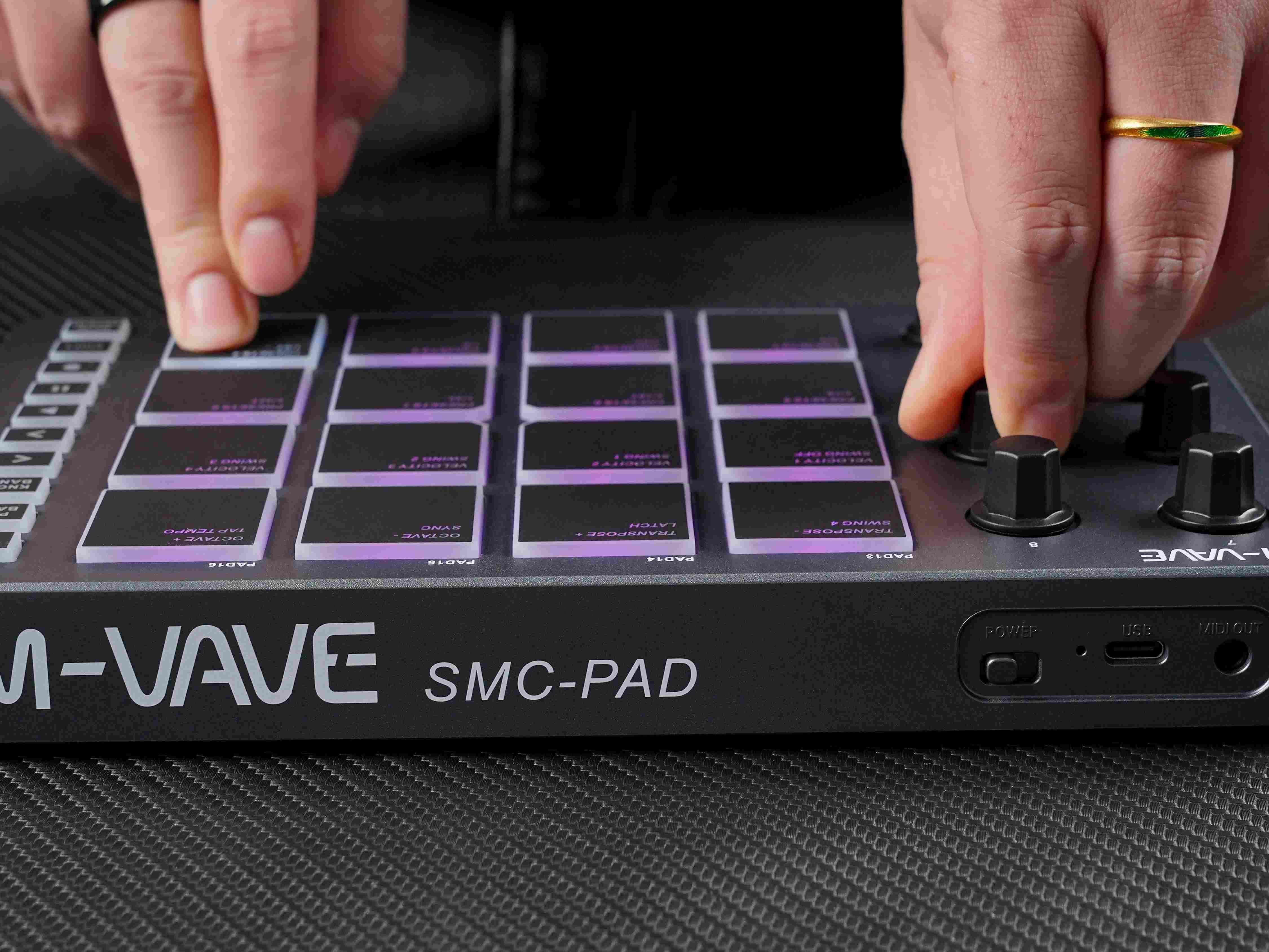 Kontroler MIDI M-VAVE SMC-PAD, – Midi Controller Pad recenzja i cena