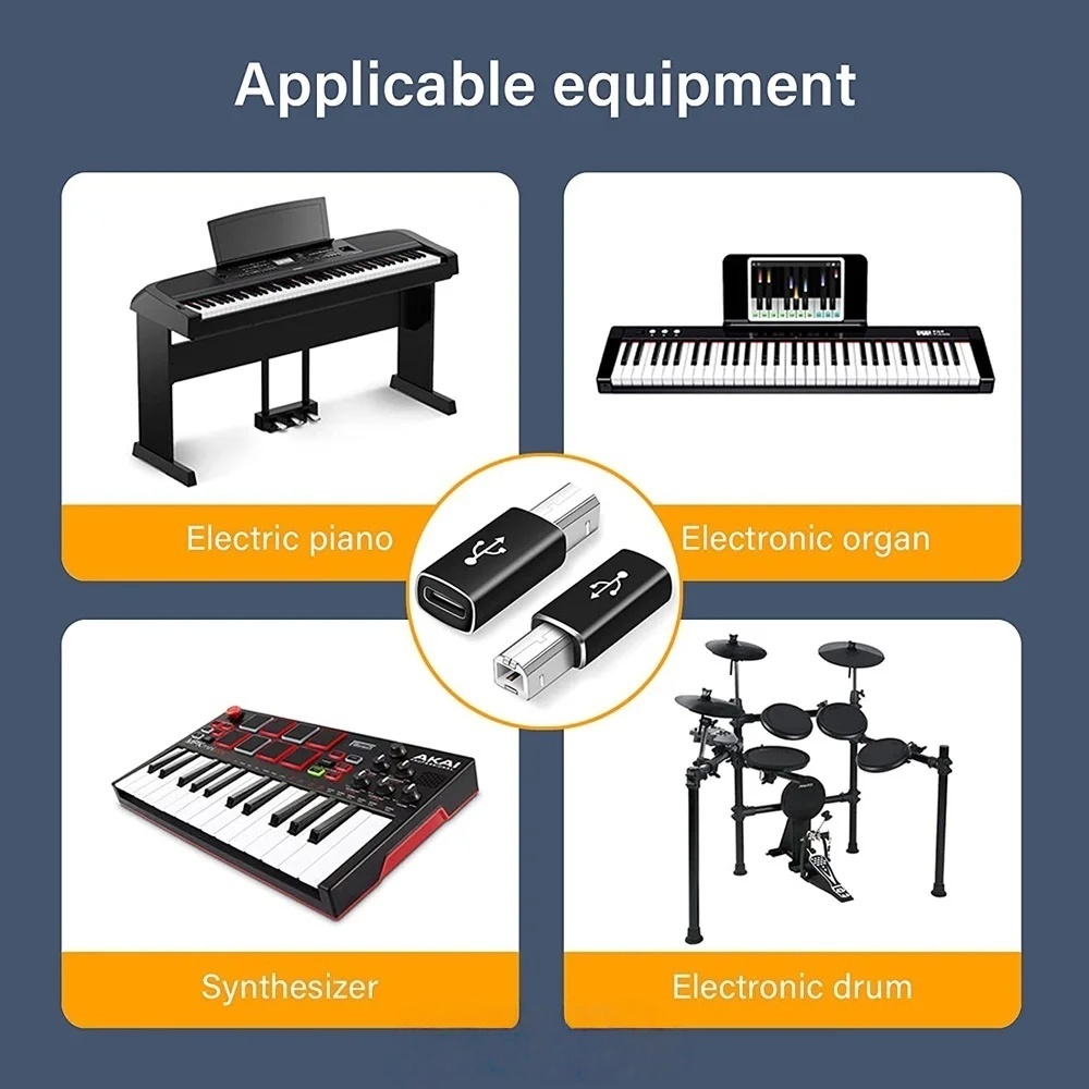 Adapter USB B męski na USB Typ – Midi Controller Pad recenzja i cena