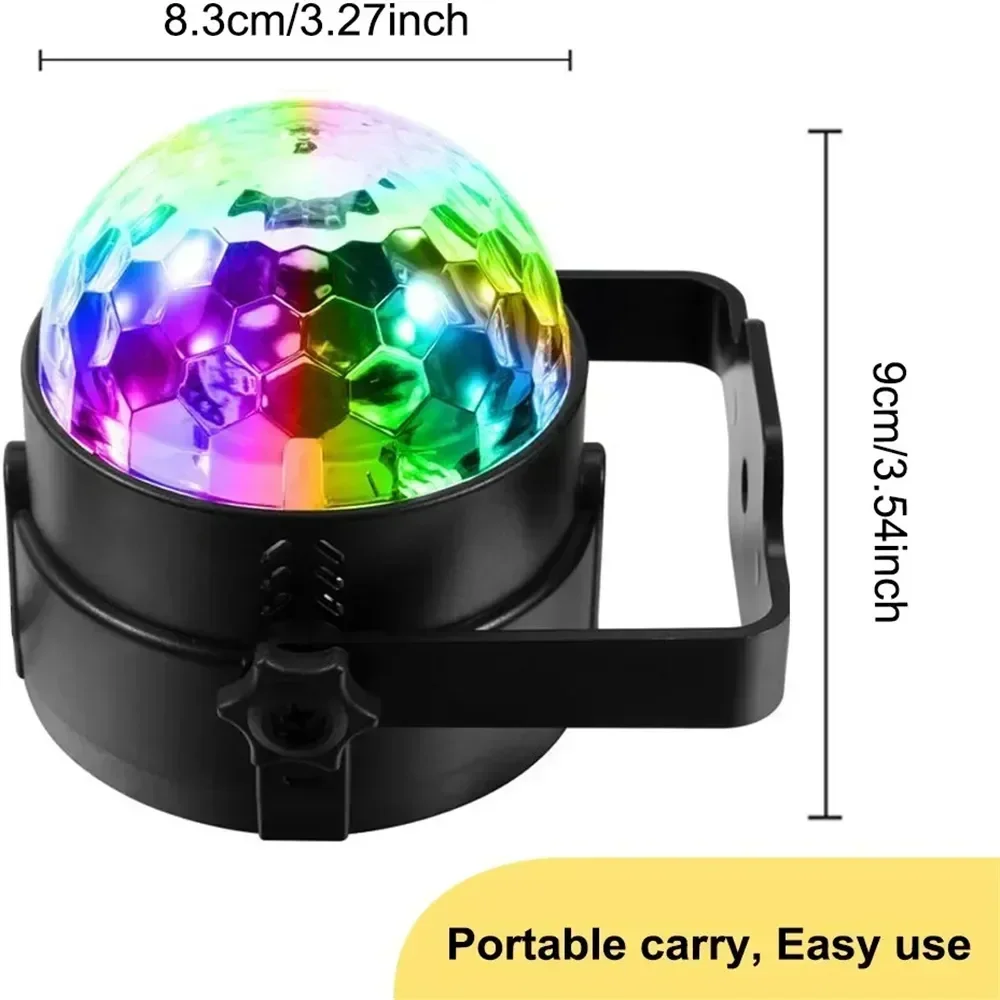 RGB LED Stage Disco Light Rota – Audio Music Dj recenzja i cena