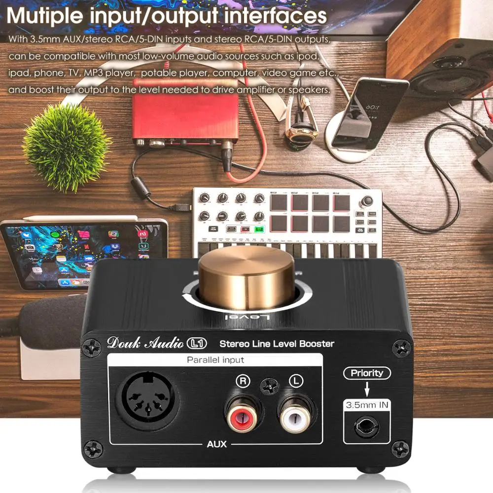 Douk Audio L1 Mini Stereo pozi – Headphone Amplifier Dac recenzja i cena