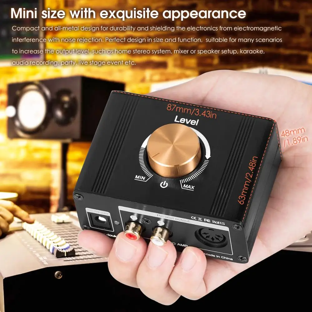 Douk Audio L1 Mini Stereo pozi – Headphone Amplifier Dac recenzja i cena