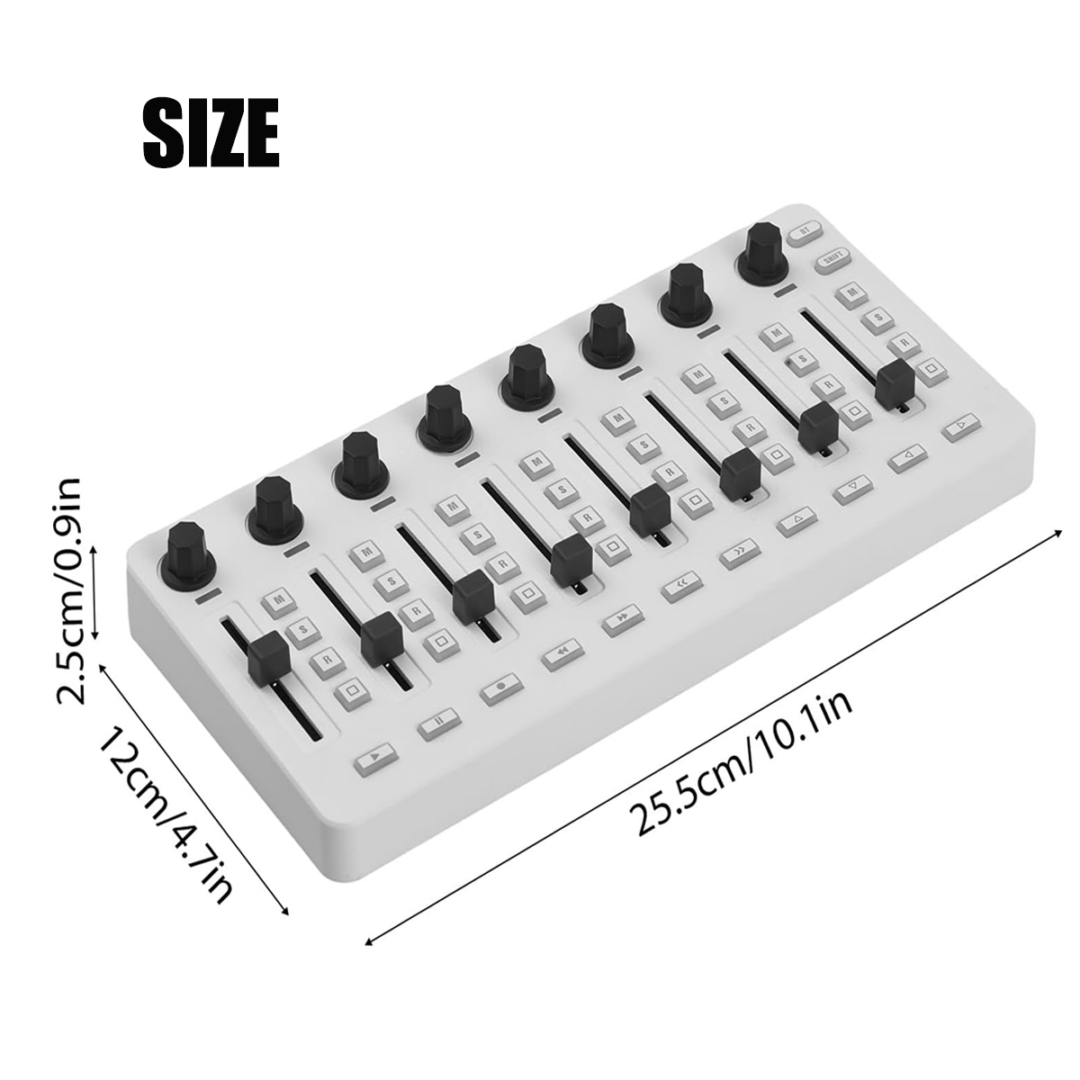 M-VAVE SMC-Mixer Bezprzewodowy – Midi Controller Pad recenzja i cena
