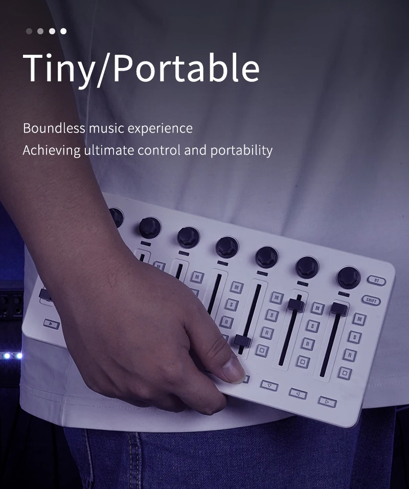 M-VAVE SMC-Mixer Bezprzewodowy – Midi Controller Pad recenzja i cena