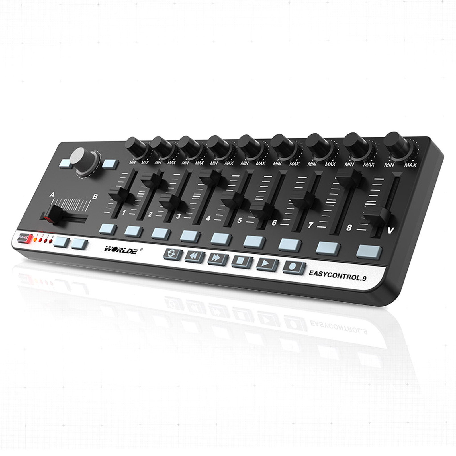 Kontroler Worlde MIDI EasyCont – Midi Controller Pad recenzja i cena